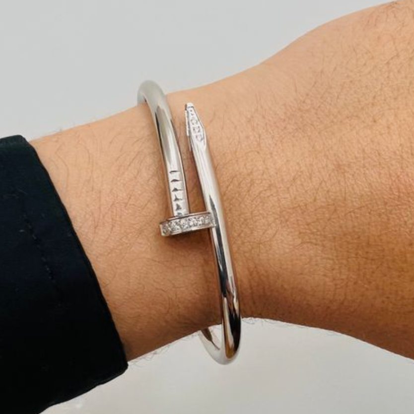 Le Clou Bracelet | Sterling Iced